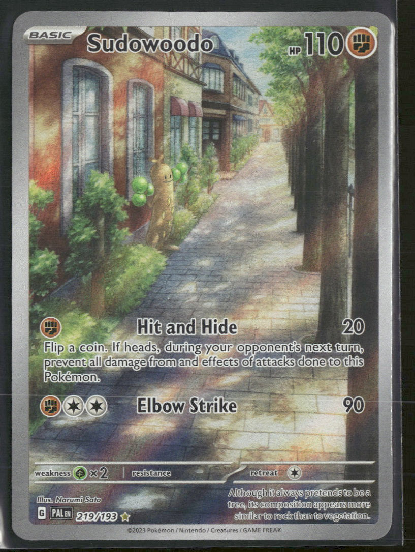 SV02: Paldea Evolved Sudowoodo #219/193