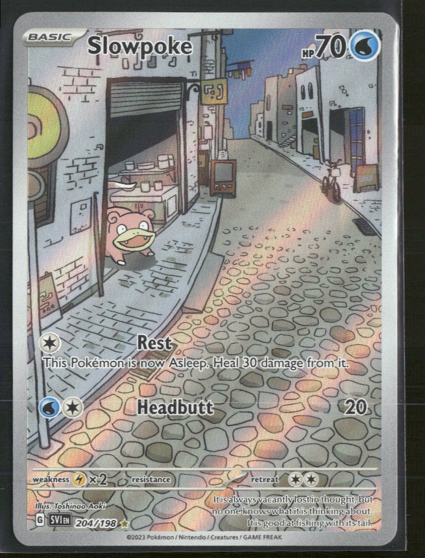 SV01: Scarlet & Violet Base Set Slowpoke #204/198