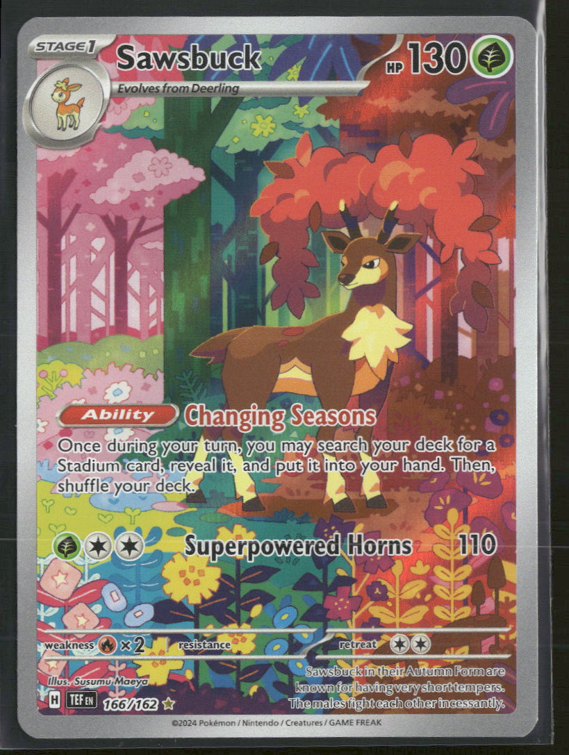 SV05: Temporal Forces Sawsbuck #166/162