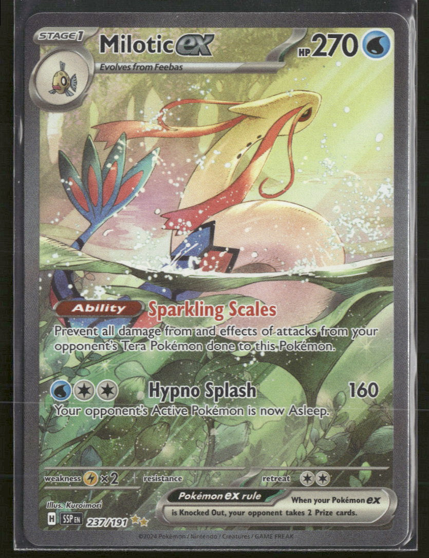 SV08: Surging Sparks Milotic ex #237/191
