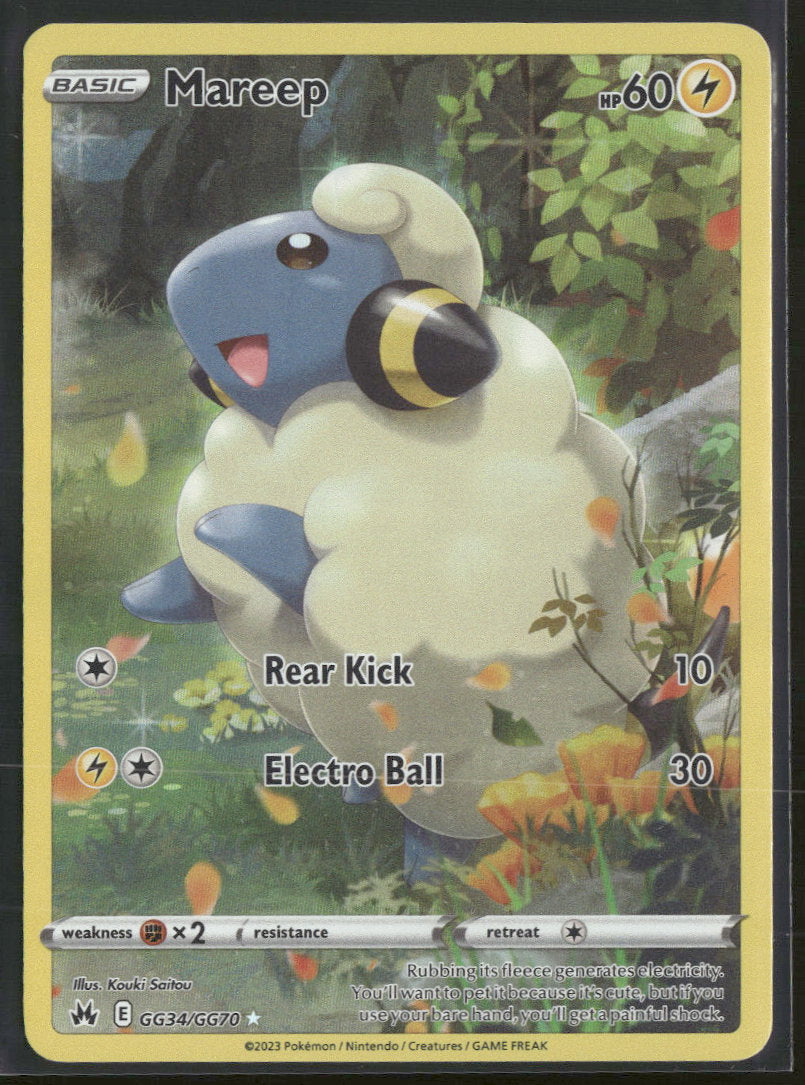 SWSH: Crown Zenith: Galarian Gallery Mareep #GG34/GG70