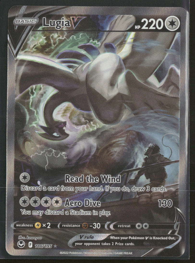 SWSH12: Silver Tempest Lugia V (Alternate Full Art) #186/195