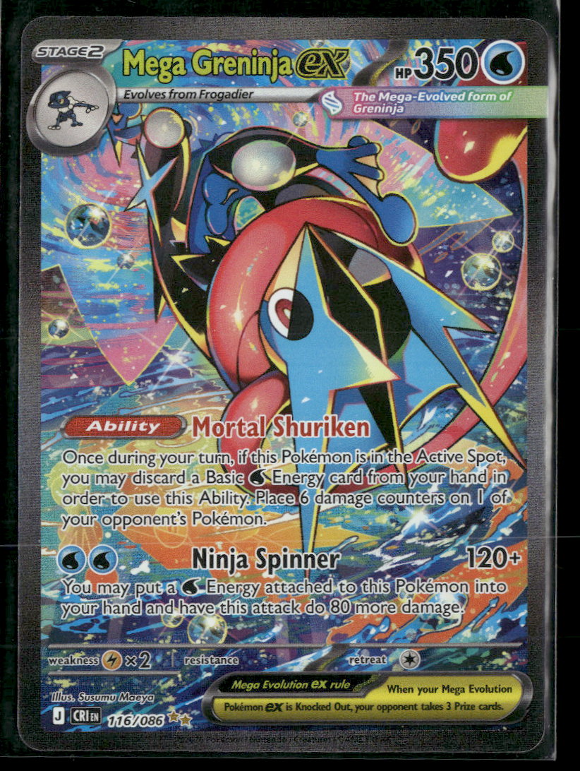 ME04: Chaos Rising Mega Greninja ex #116/086