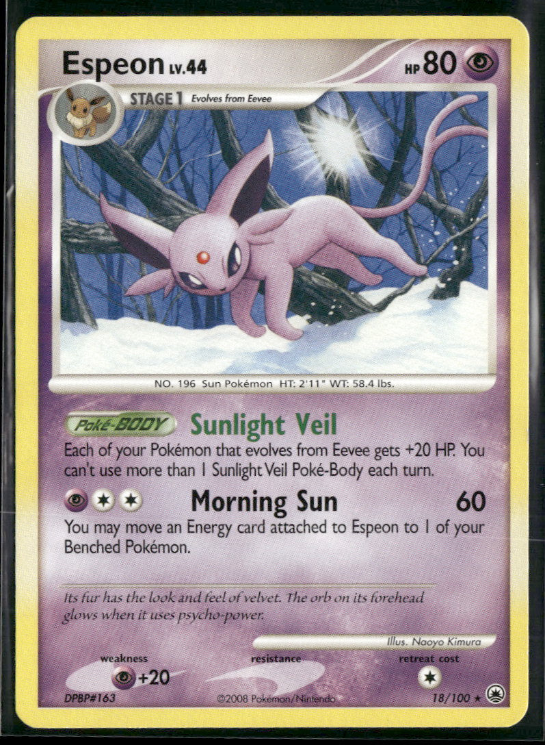 Majestic Dawn Espeon #18/100