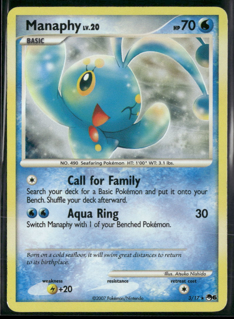 POP Series 6 Manaphy #003/017