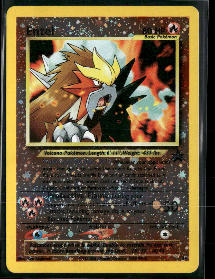 WoTC Promo Entei #34/53