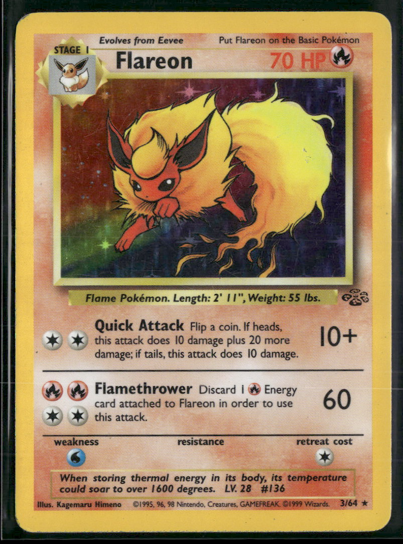 Jungle Flareon (3) #03/64