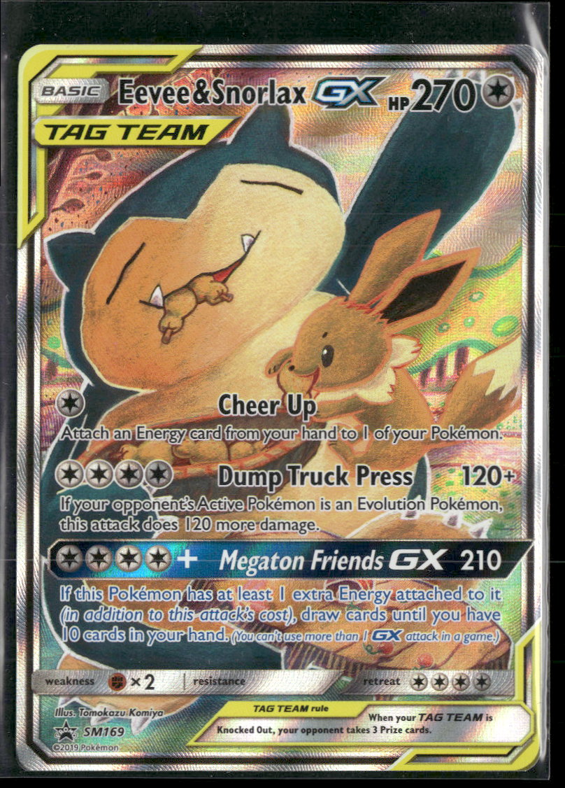 SM Promos Eevee & Snorlax GX #SM169
