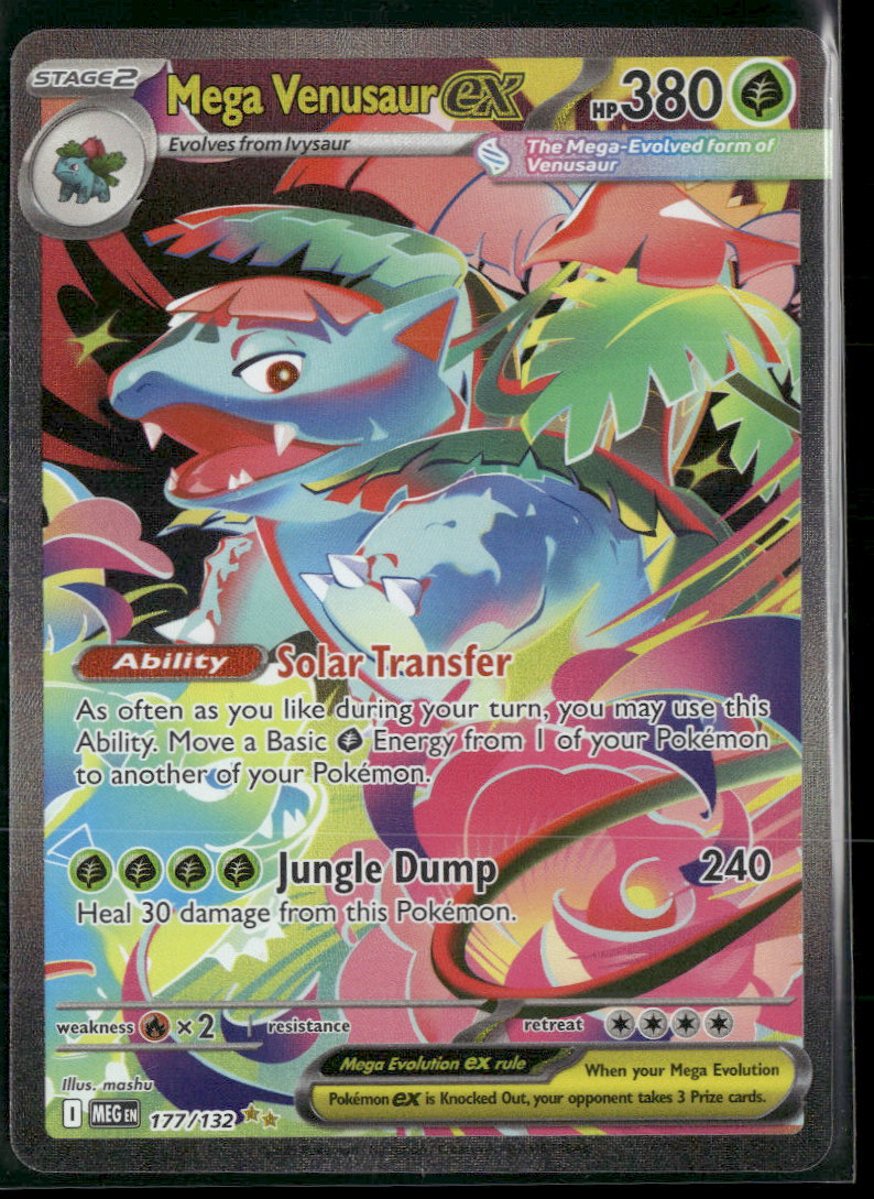 ME01: Mega Evolution Mega Venusaur ex #177/132