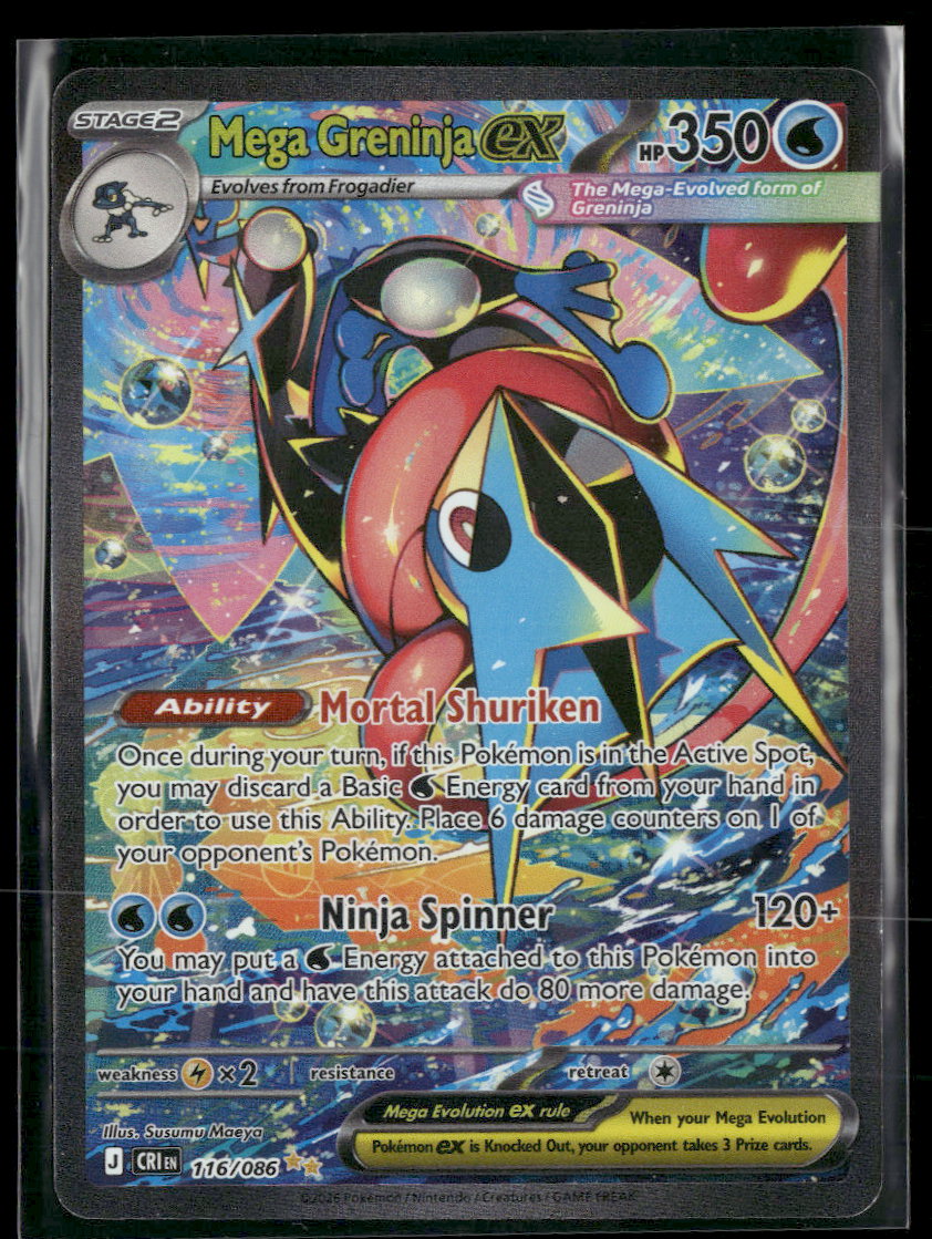 ME04: Chaos Rising Mega Greninja ex #116/086