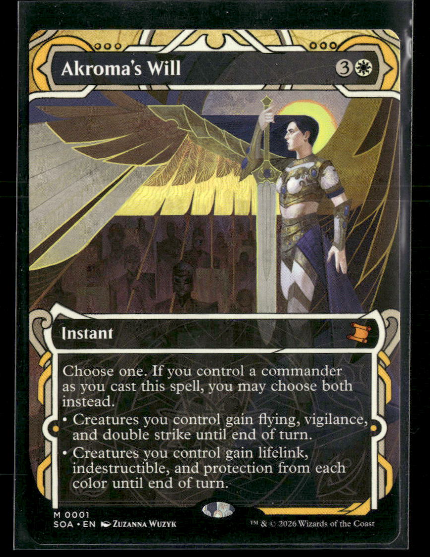 Secrets of Strixhaven: Mystical Archive Akroma's Will #1