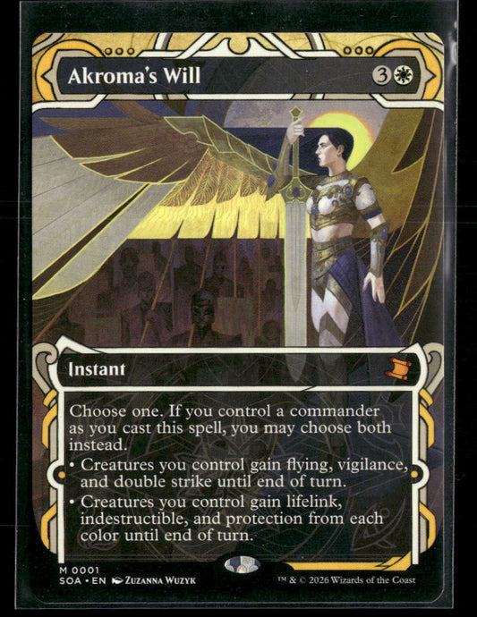 Secrets of Strixhaven: Mystical Archive Akroma's Will #1