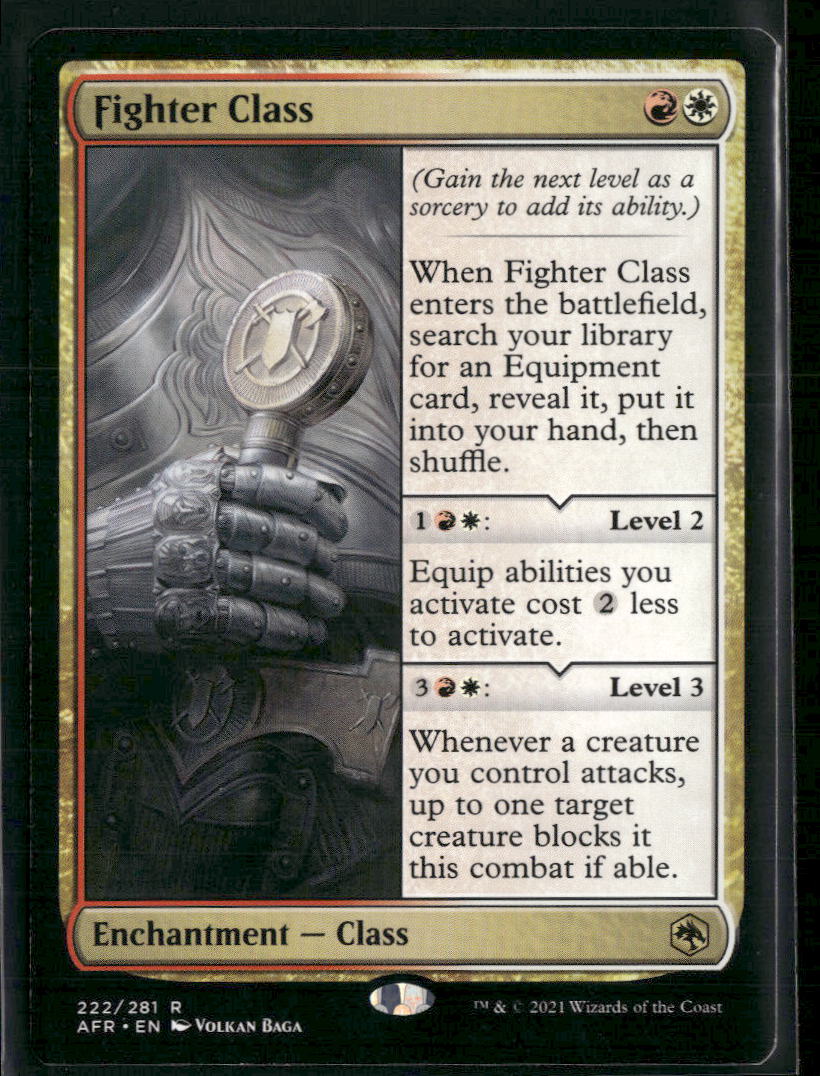 Adventures in the Forgotten Realms Fighter Class #222