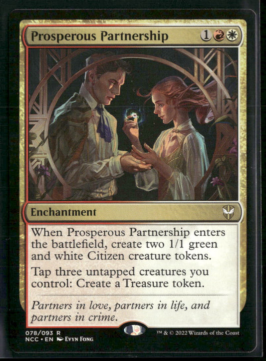 Commander: Streets of New Capenna Prosperous Partnership #78