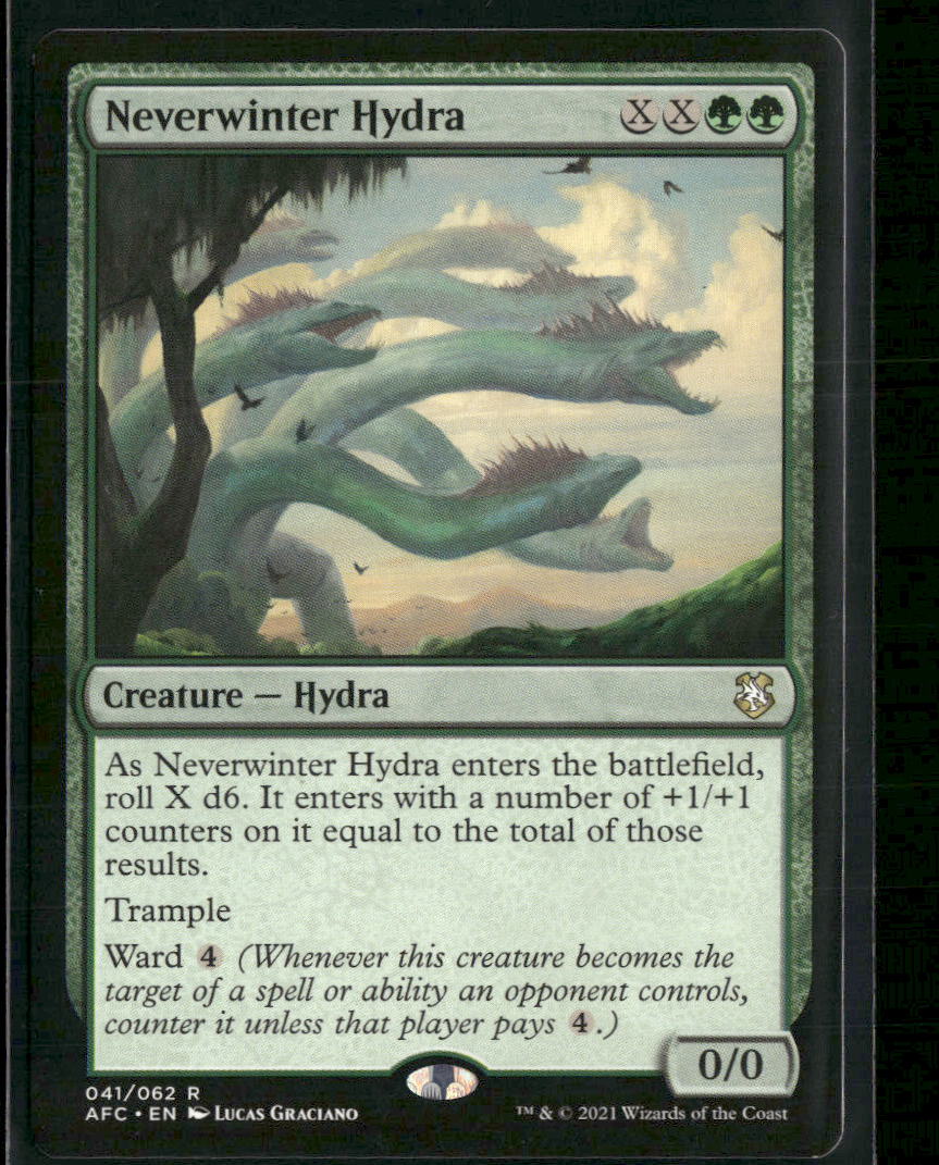 Commander: Adventures in the Forgotten Realms Neverwinter Hydra #41