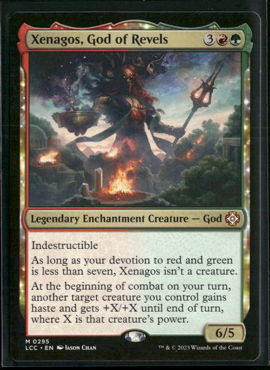 Commander: The Lost Caverns of Ixalan Xenagos, God of Revels #295