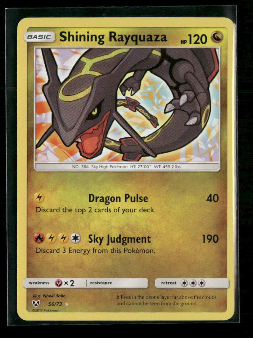 Shining Legends Shining Rayquaza #56/73