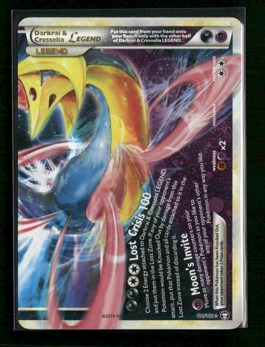 Triumphant Darkrai & Cresselia Legend (Bottom) #100/102