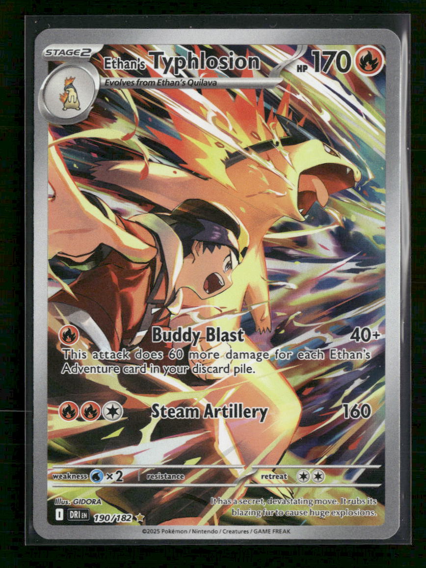 SV10: Destined Rivals Ethan's Typhlosion #190/182