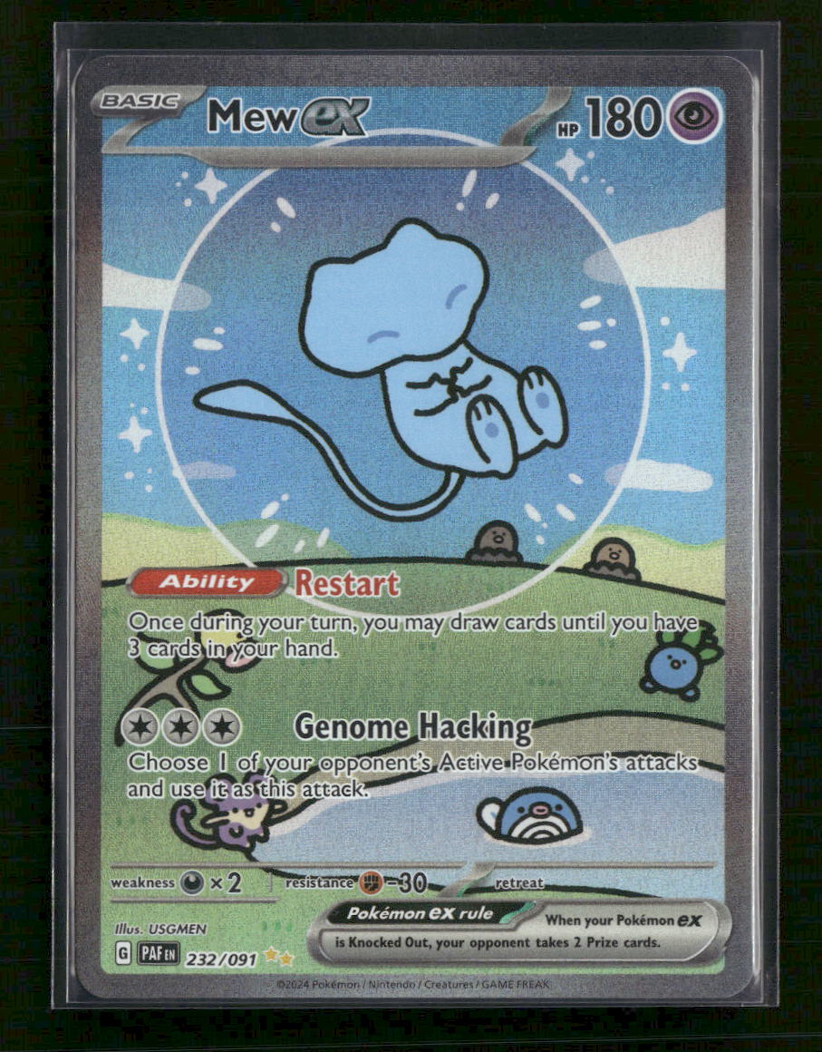 SV: Paldean Fates Mew ex #232/091