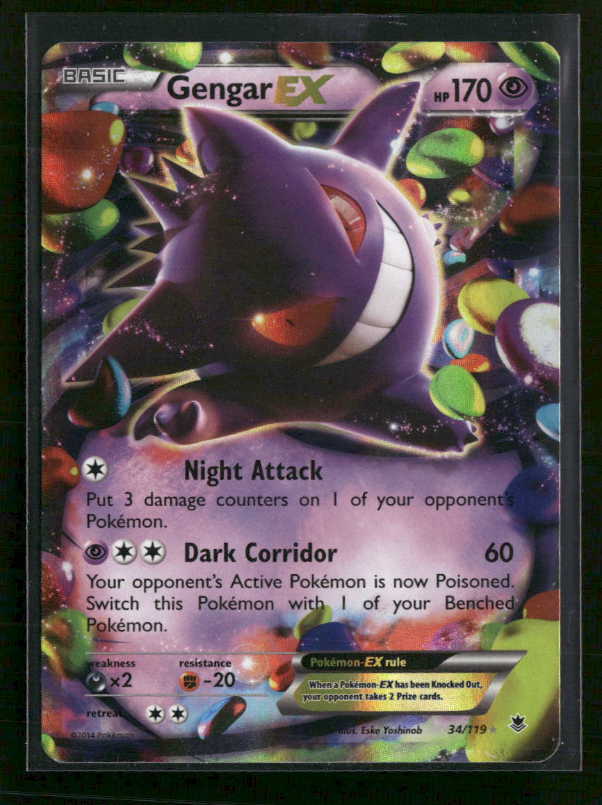 XY - Phantom Forces Gengar EX #34/119