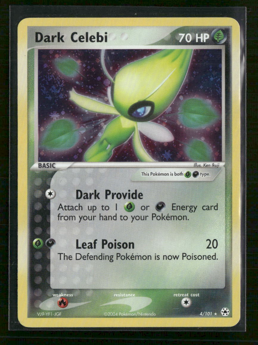 EX Hidden Legends Dark Celebi #4/101
