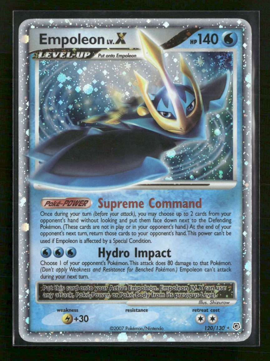 Diamond and Pearl Empoleon LV.X #120/130