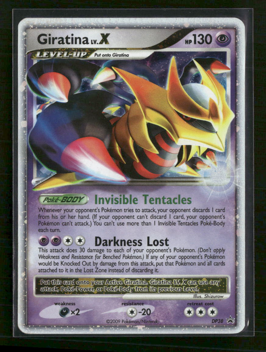 Diamond and Pearl Promos Giratina LV.X #DP38