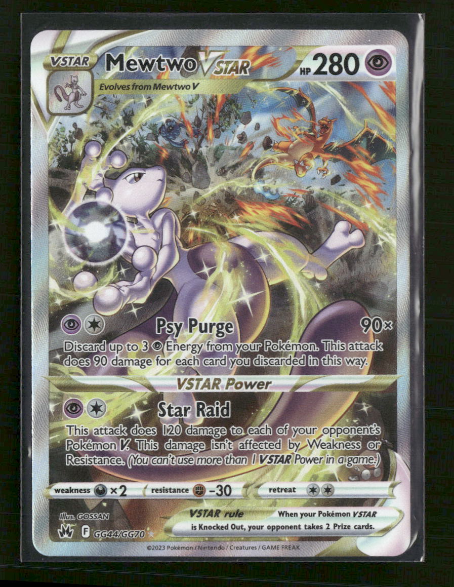 SWSH: Crown Zenith: Galarian Gallery Mewtwo VSTAR #GG44/GG70