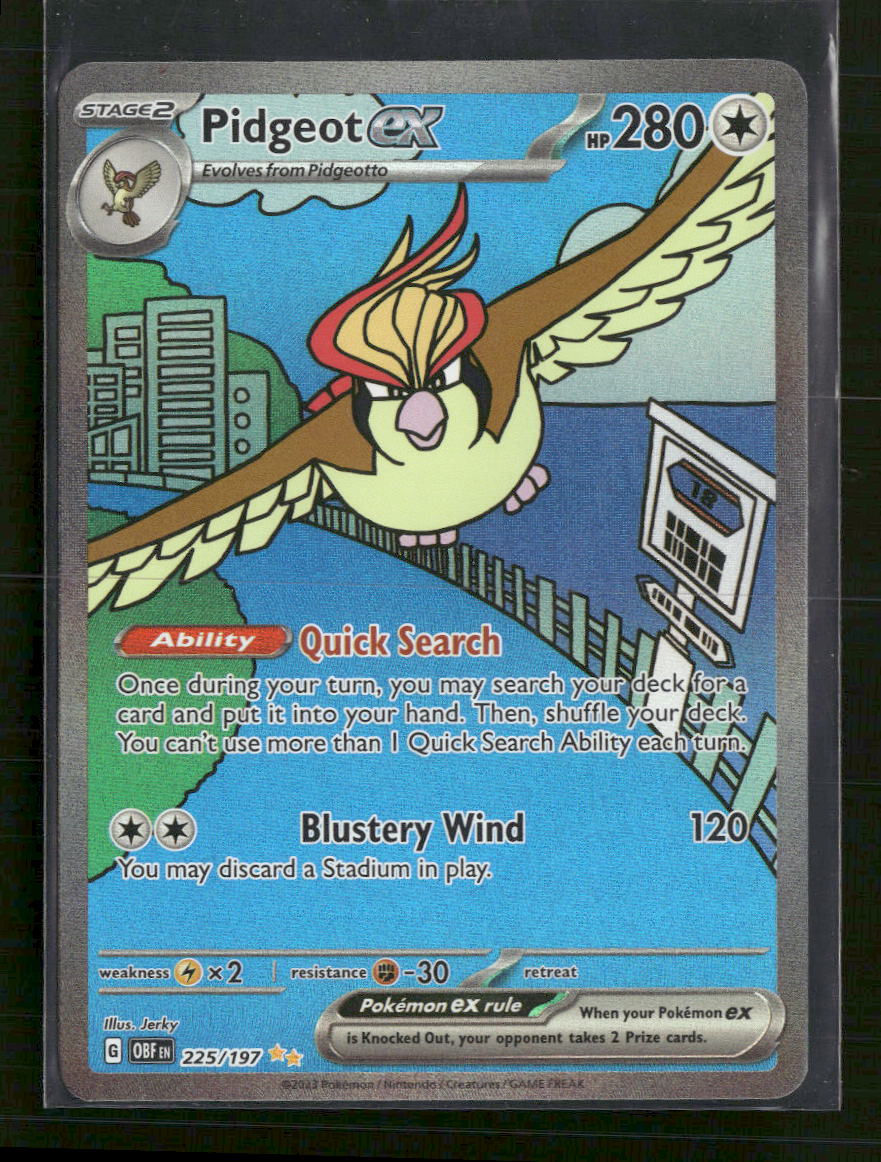 SV03: Obsidian Flames Pidgeot ex #225/197