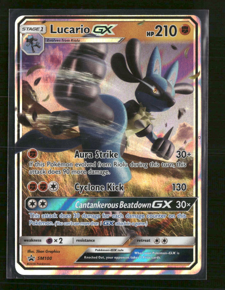 SM Promos Lucario GX #SM100