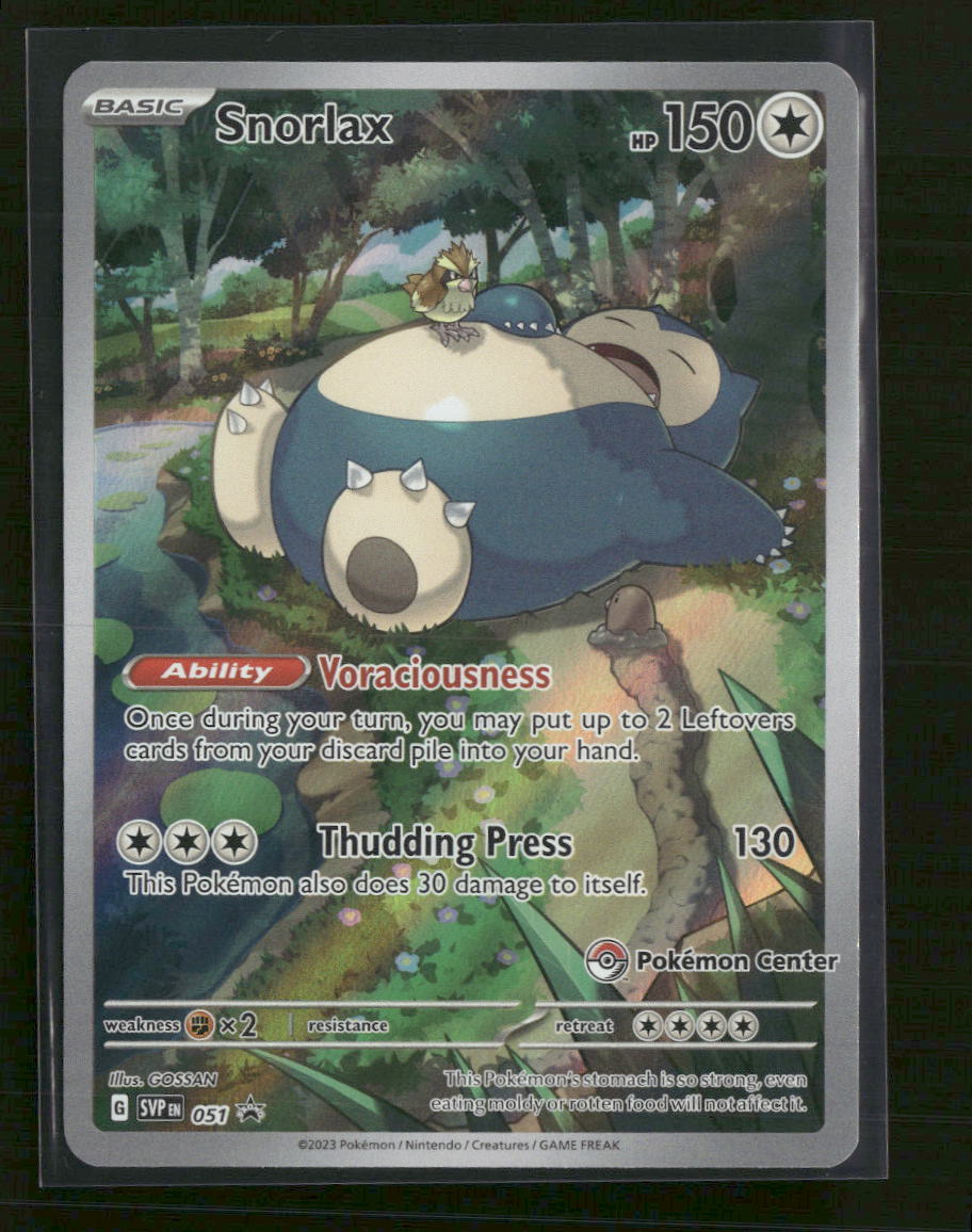 SV: Scarlet & Violet Promo Cards Snorlax #051