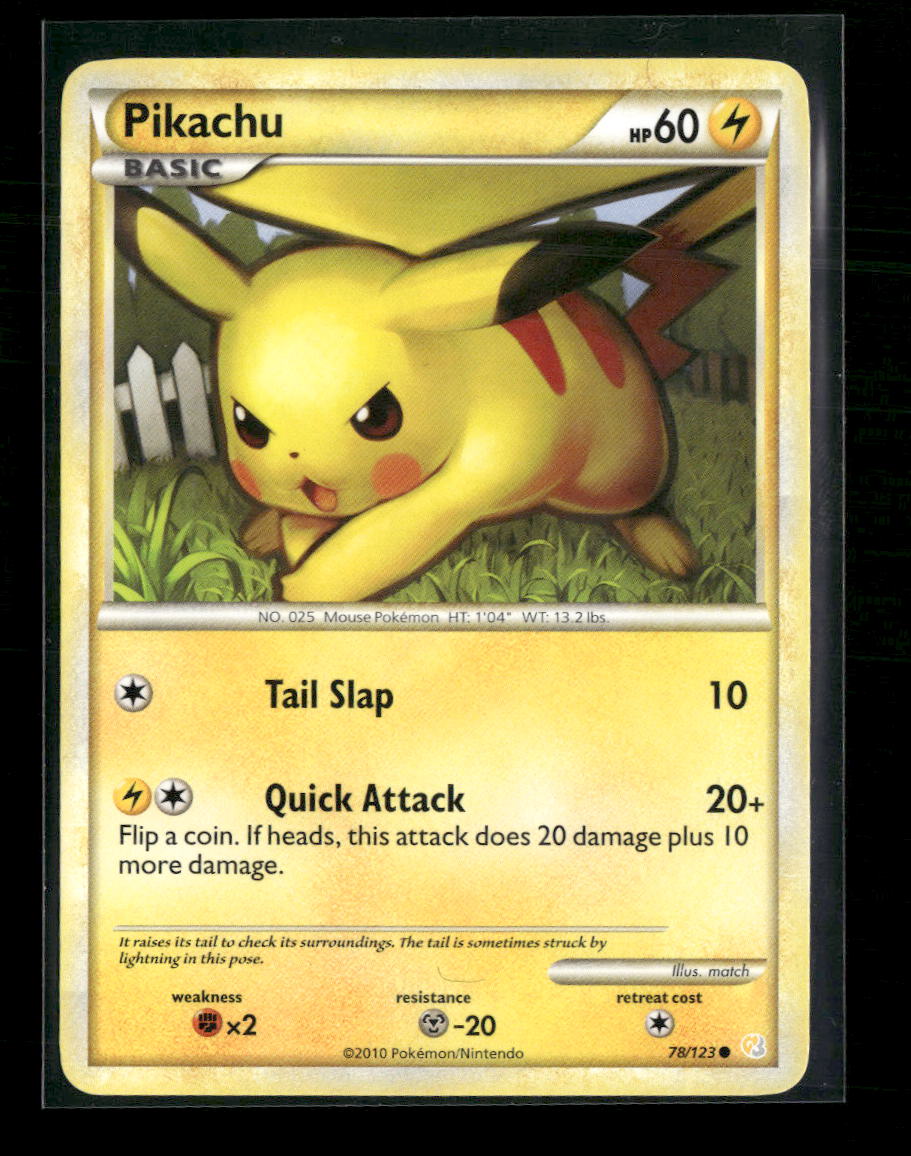 HeartGold SoulSilver #78/123 Pikachu