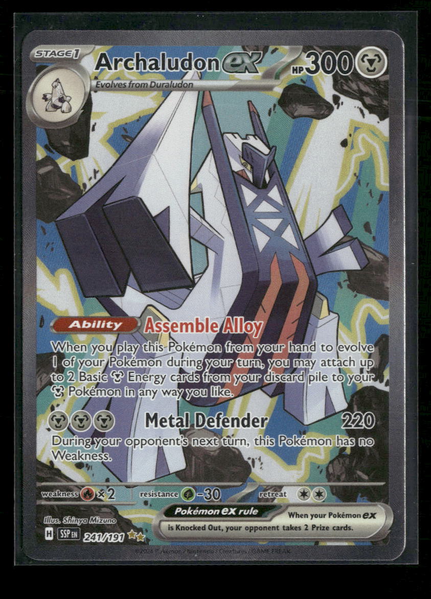SV08: Surging Sparks #241/191 Archaludon ex