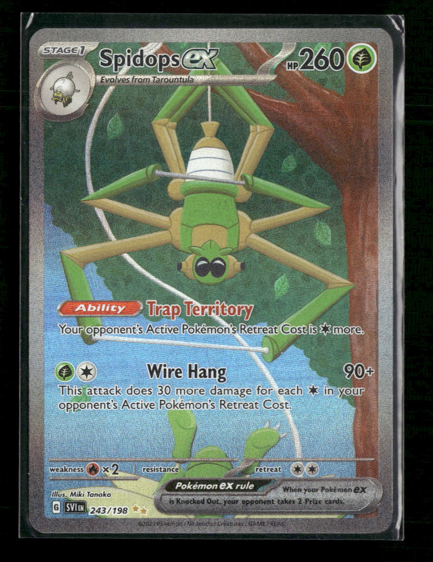 SV01: Scarlet & Violet Base Set #243/198 Spidops ex