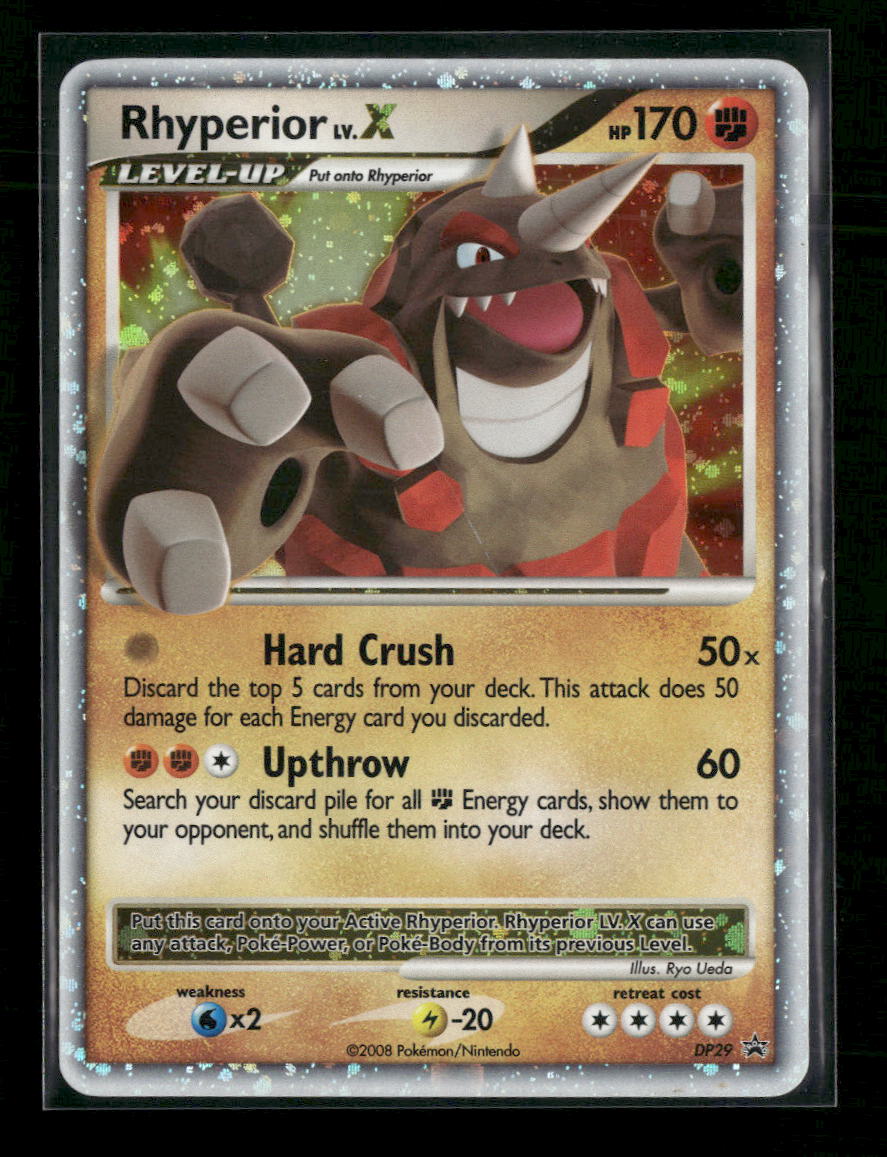Diamond and Pearl Promos #DP29 Rhyperior LV.X