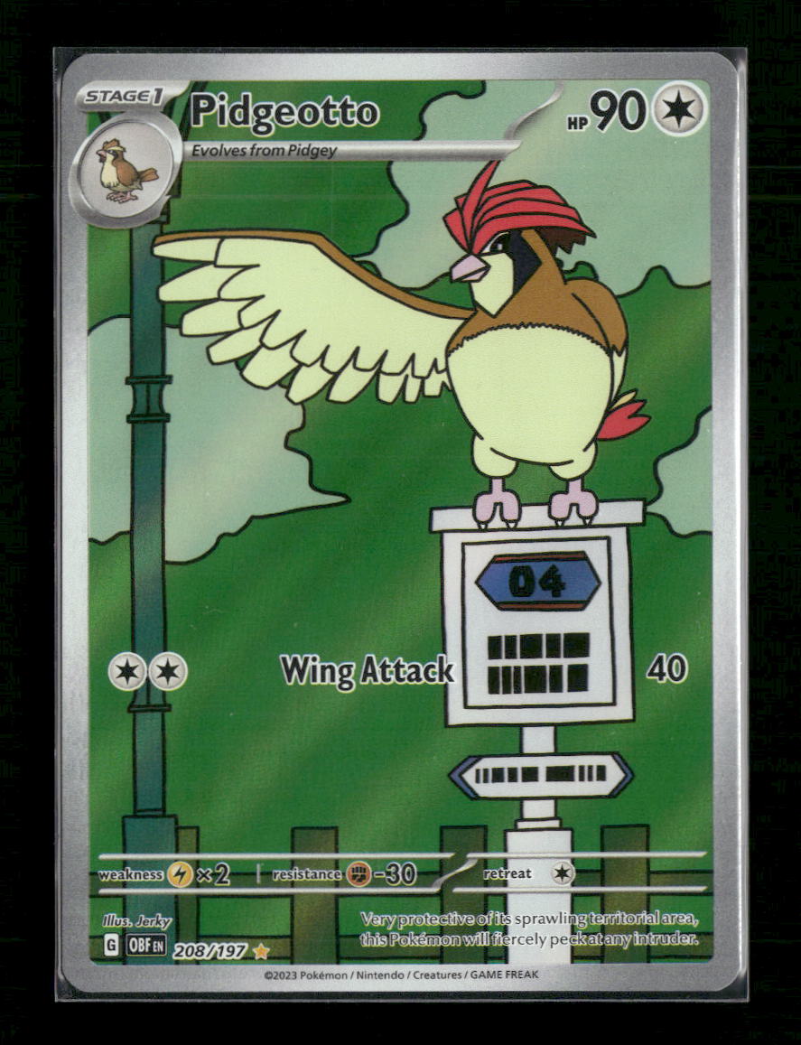 SV03: Obsidian Flames #208/197 Pidgeotto