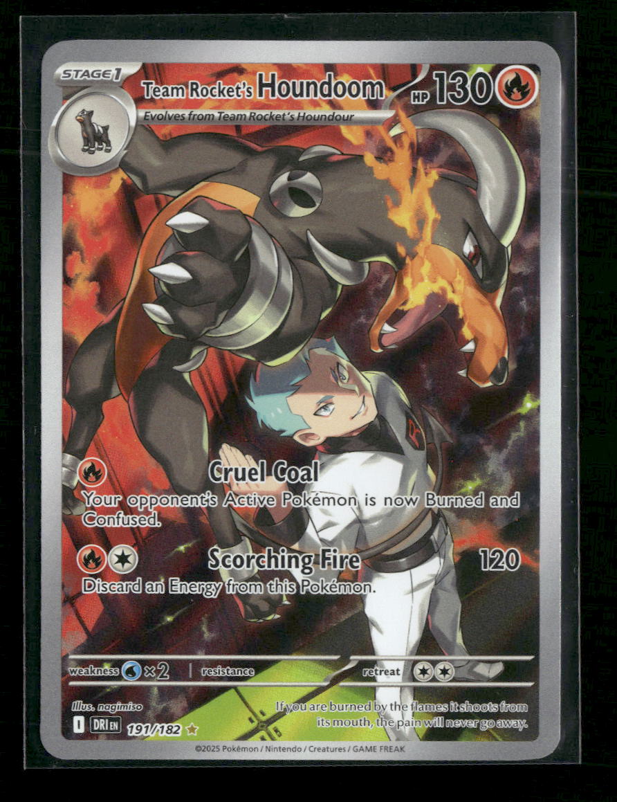 SV10: Destined Rivals #191/182 Team Rocket's Houndoom