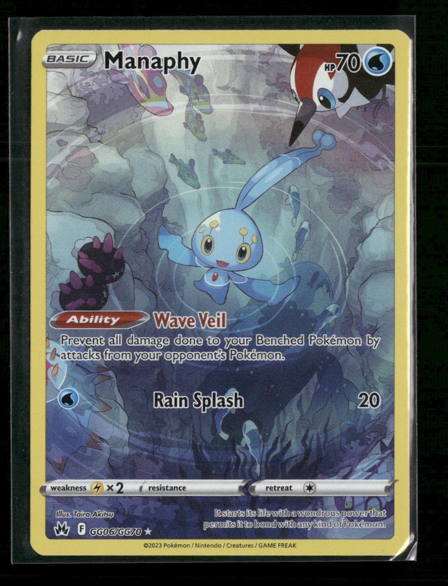 SWSH: Crown Zenith: Galarian Gallery #GG06/GG70 Manaphy