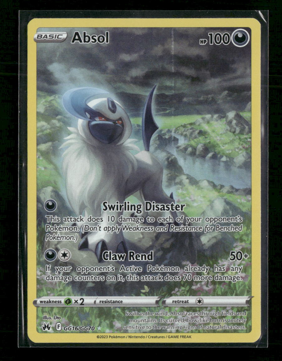 SWSH: Crown Zenith: Galarian Gallery #GG16/GG70 Absol