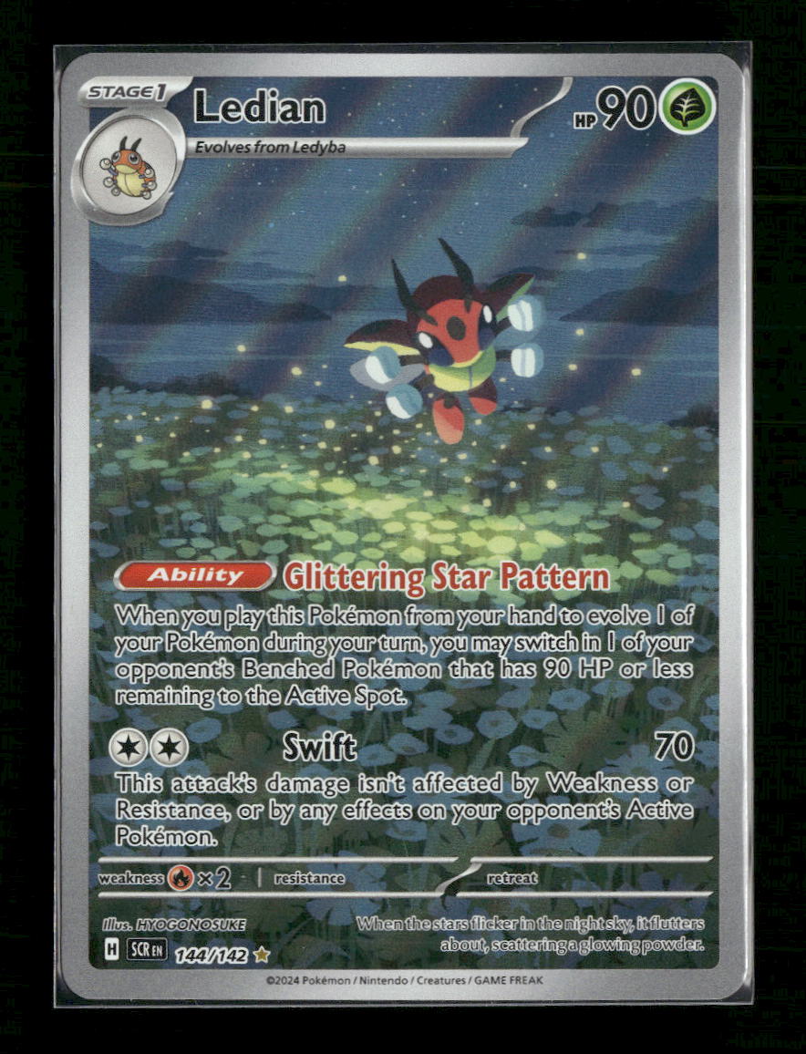 SV07: Stellar Crown #144/142 Ledian