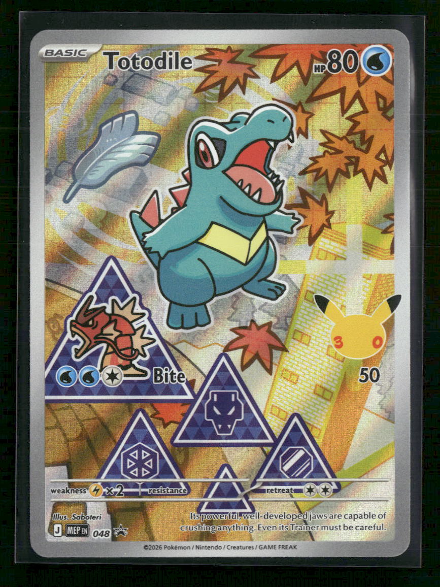 ME: Mega Evolution Promo Totodile #048