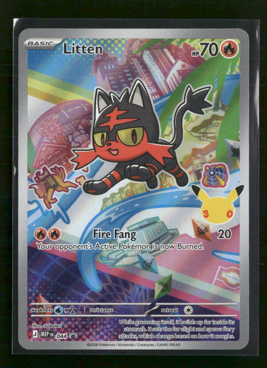 ME: Mega Evolution Promo Litten #044