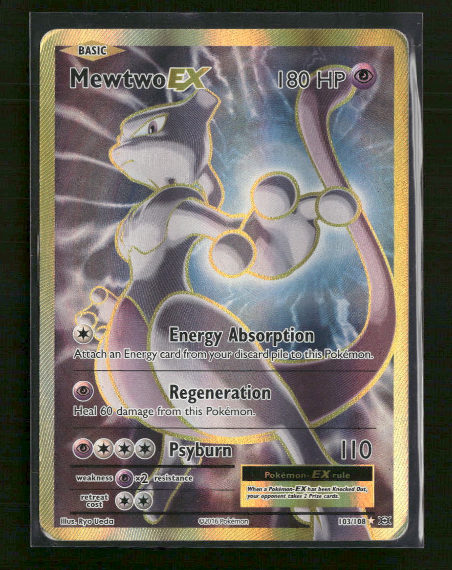 XY - Evolutions Mewtwo EX (Full Art) #103/108