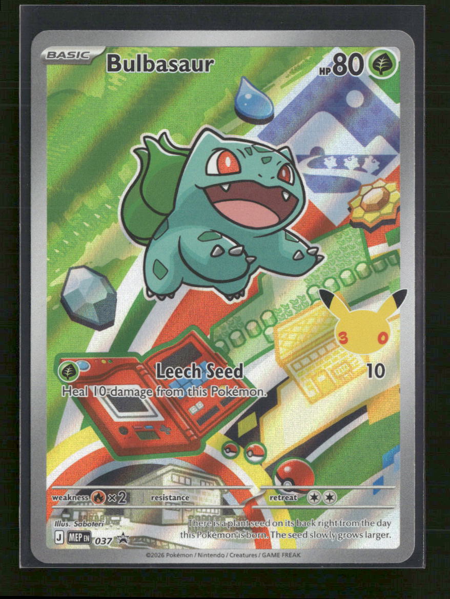 ME: Mega Evolution Promo Bulbasaur #037
