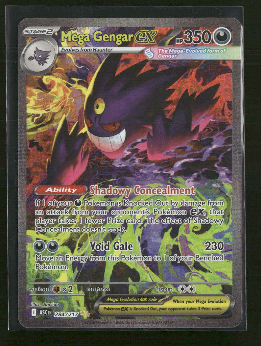 ME: Ascended Heroes Mega Gengar ex #284/217