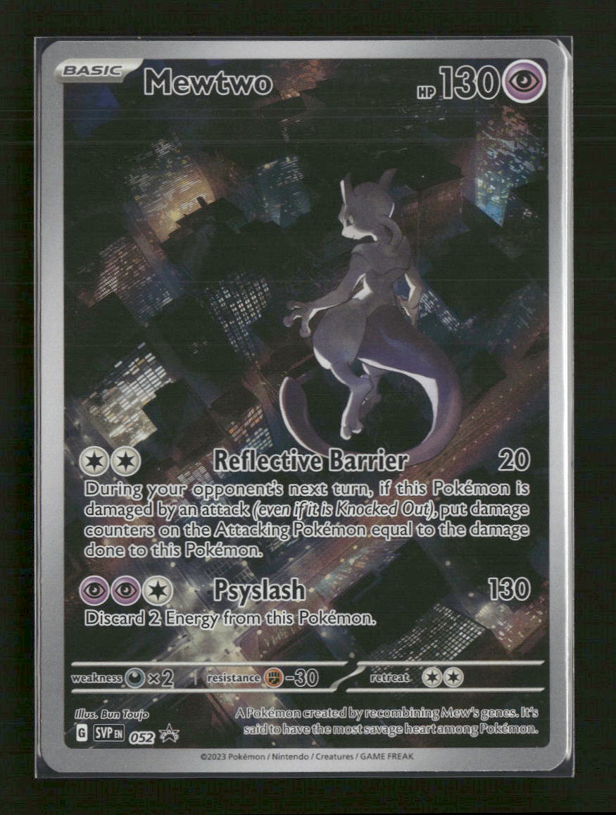 SV: Scarlet & Violet Promo Cards Mewtwo #052