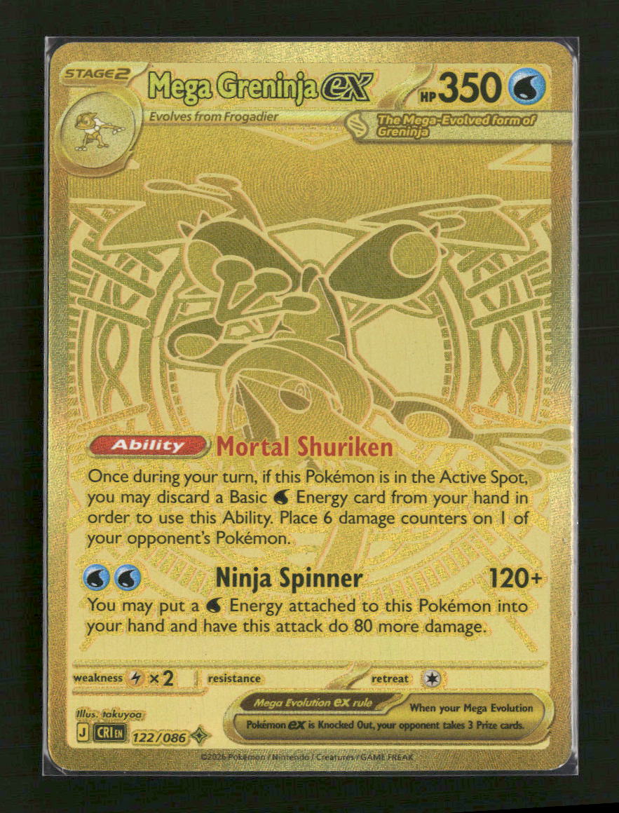 ME04: Chaos Rising Mega Greninja ex #122/086