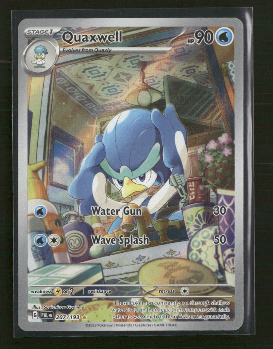 SV02: Paldea Evolved Quaxwell #207/193