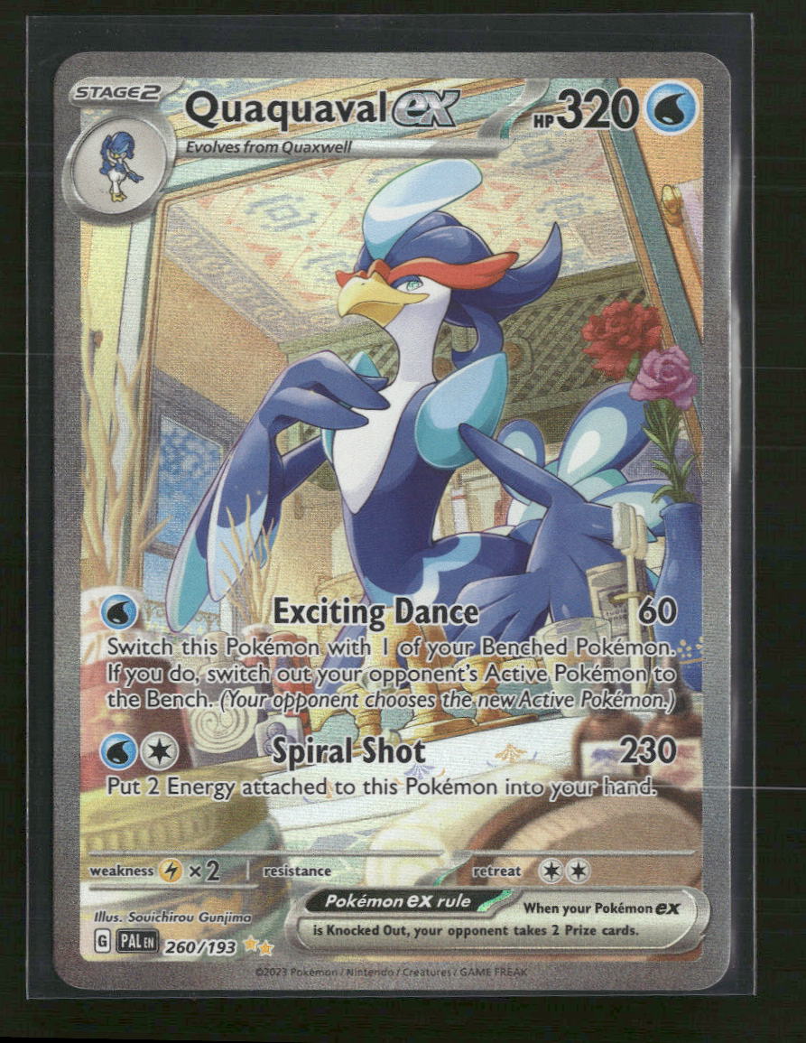 SV02: Paldea Evolved Quaquaval ex #260/193